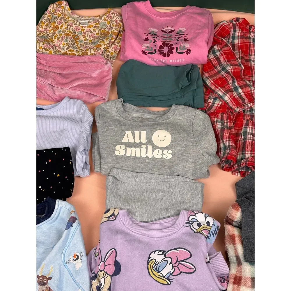 Toddler Girl 18M Fall Winter Clothing Bundle 21 Pc Dress Lot SKU #669